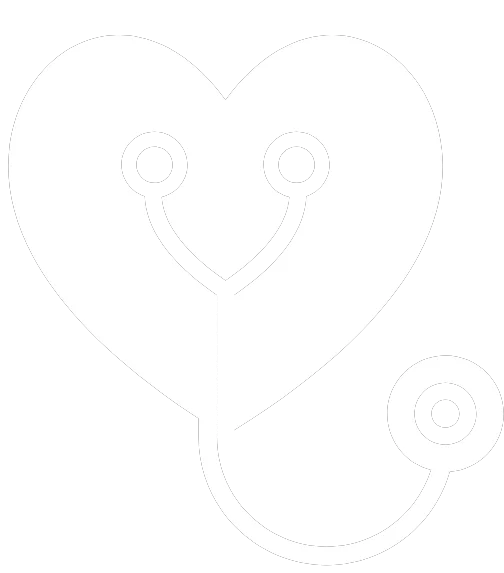 Stethoscope and heart symbol representing nursing home abuse legal services.