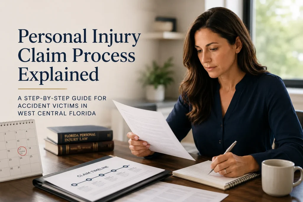 Personal injury claim journey in West Central Florida — LMD Injury Lawyers