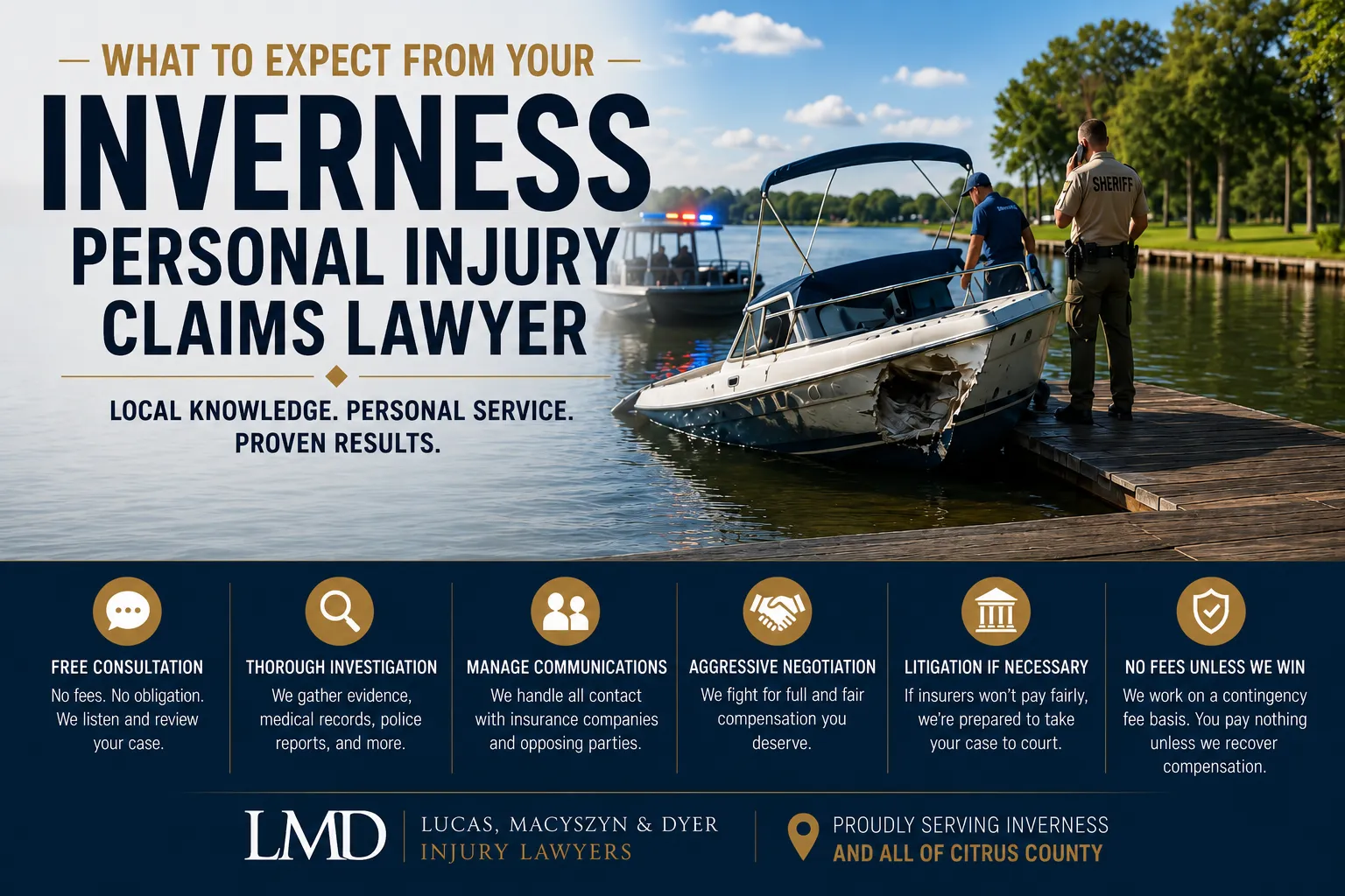 What to Expect From Your Inverness Personal Injury Lawyer
